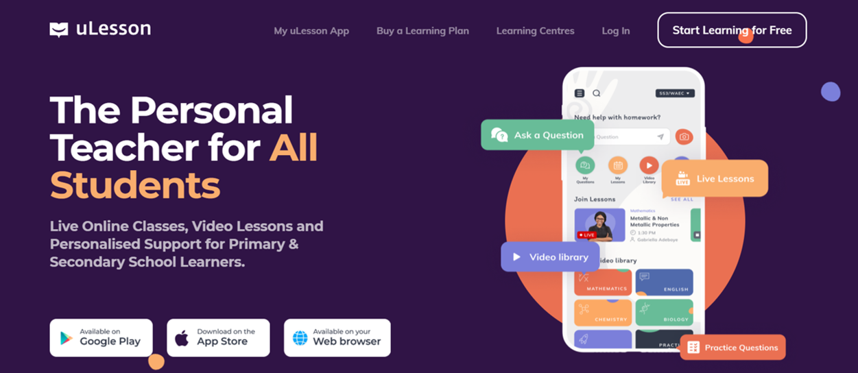 uLesson Edtech Afrique