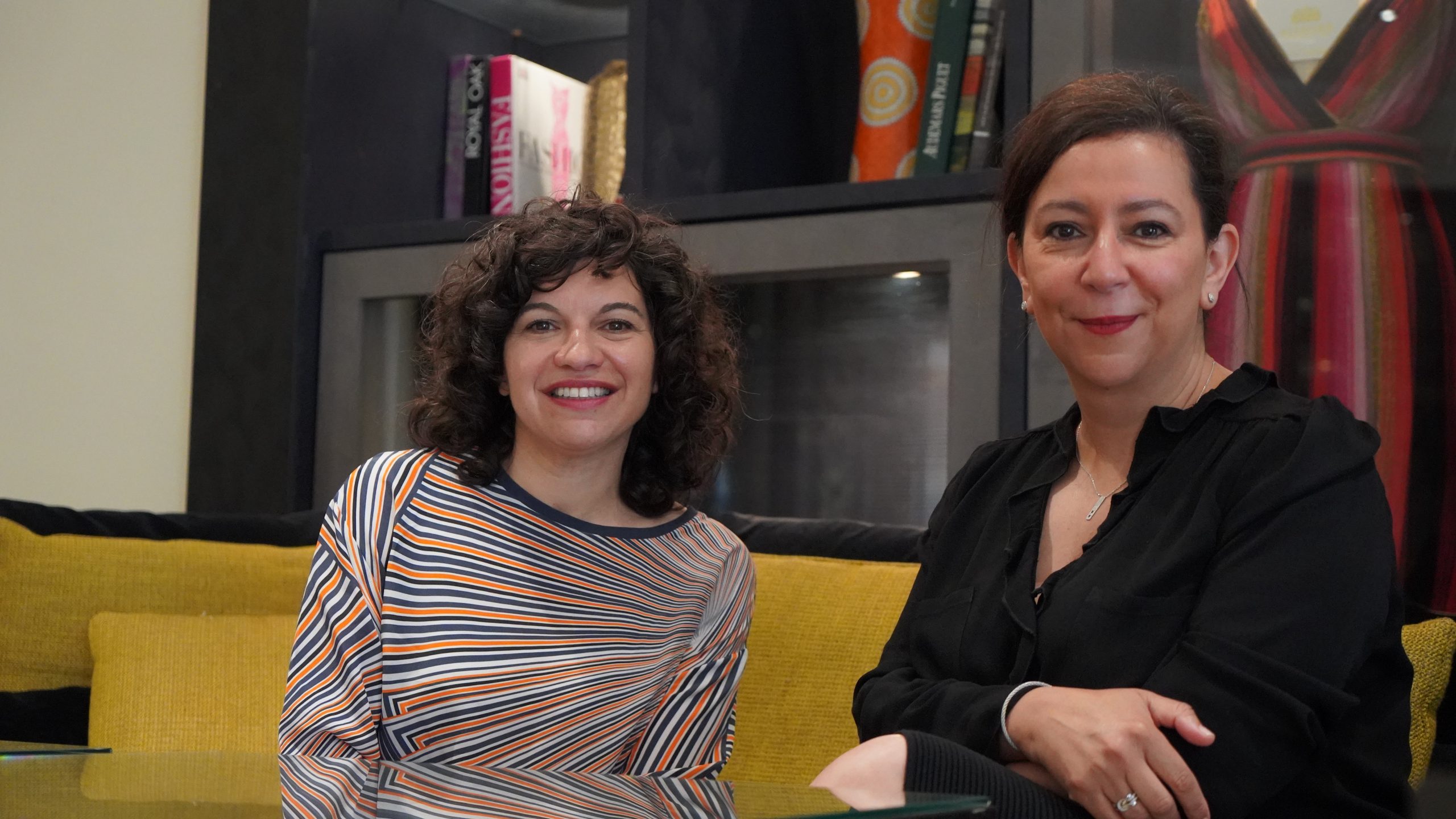 Sylvie Milverton et Lamia Rouai