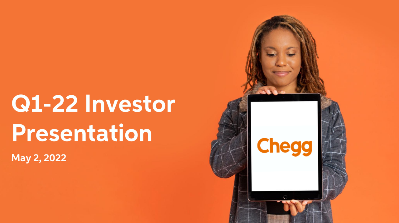 Chegg Résultats Q1 2022